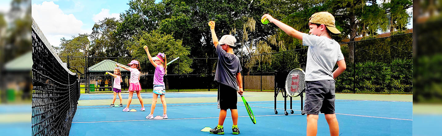 Kids Tennis Practice